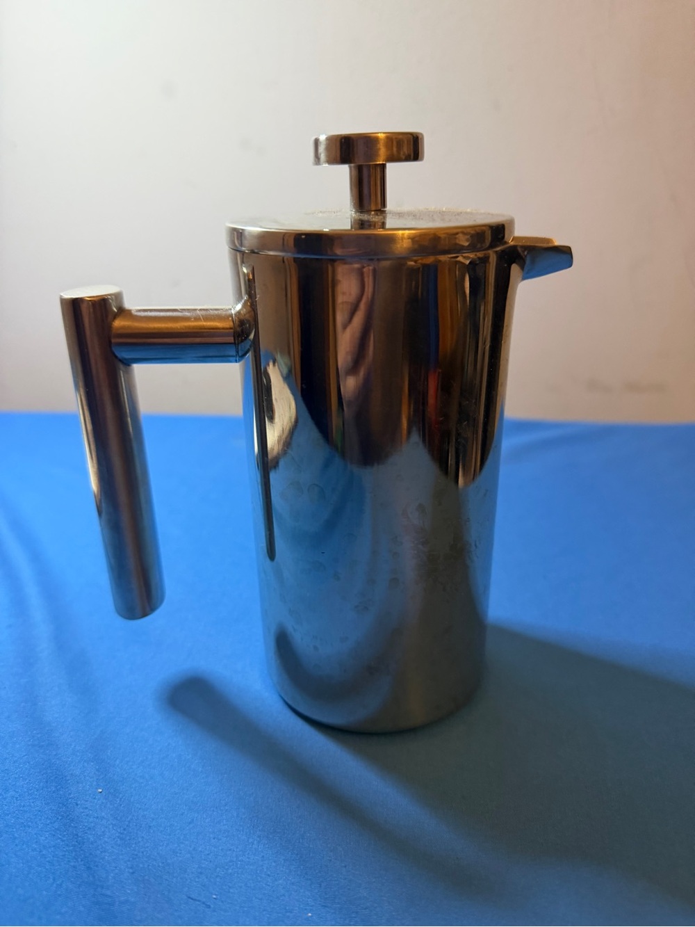 Stainless Steel French Press Coffee Maker - Silver